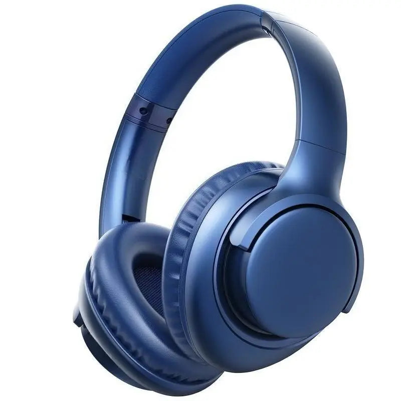 MOKATA Electronic Wireless Bluetooth Headphones, Over-Ear, Deep Bass, Hi-Fi Stereo, 65 Hours Playback Time, Foldable and Lightweight with Microphone, Black, Wireless Audio Headphones