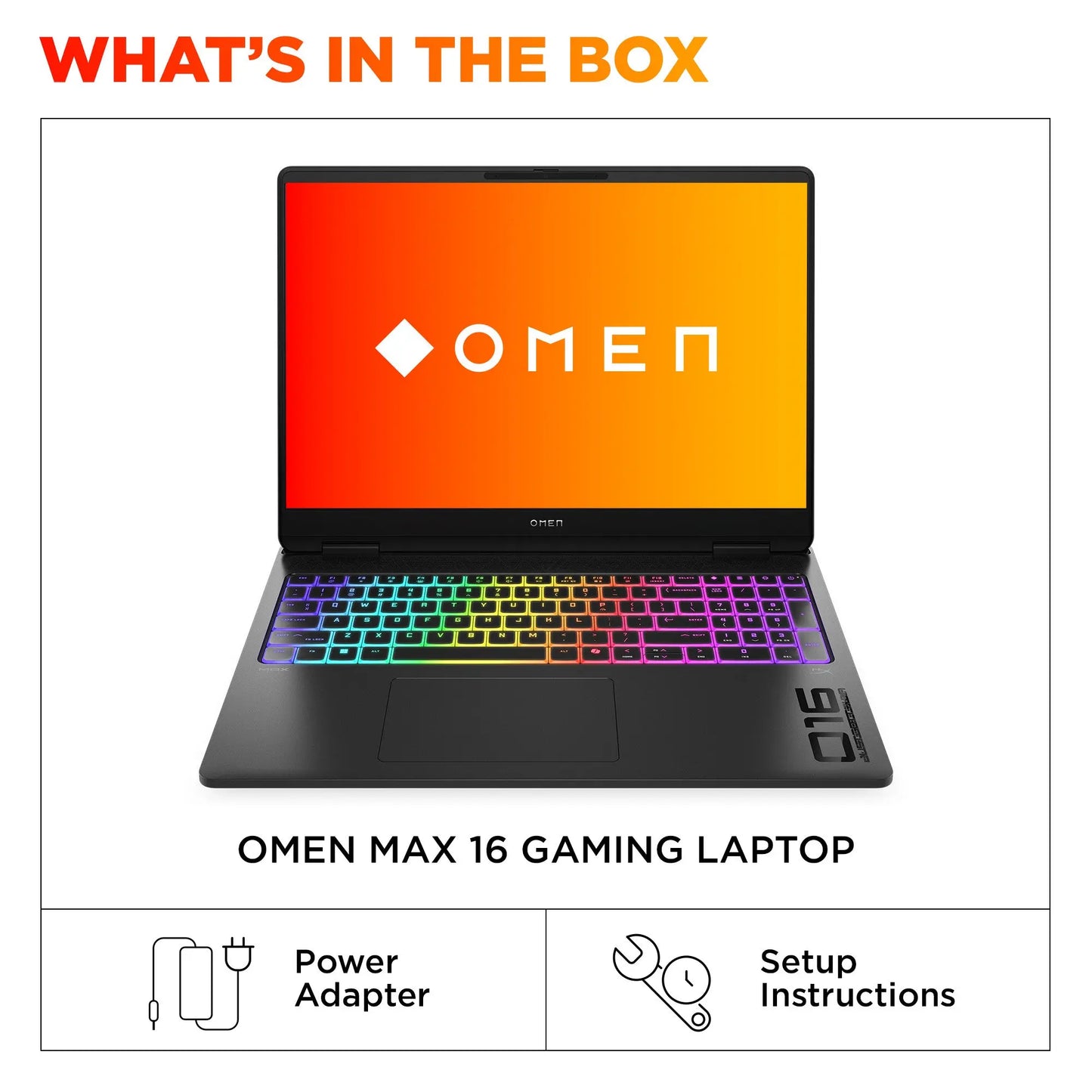 OMEN MAX Gaming Laptop 16-Ah0057Nr 16", Windows 11 Home, Intel® Core™ Ultra 7, 16GB RAM, 1TB SSD, NVIDIA® Geforce RTX™ 5070, 2K, Shadow Black