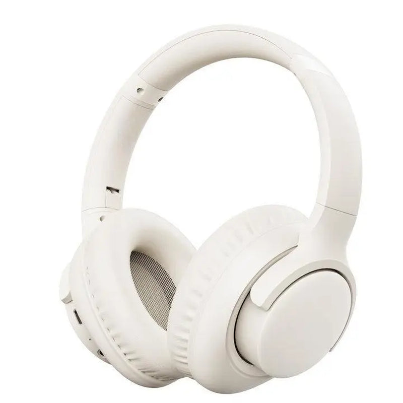 MOKATA Electronic Wireless Bluetooth Headphones, Over-Ear, Deep Bass, Hi-Fi Stereo, 65 Hours Playback Time, Foldable and Lightweight with Microphone, Black, Wireless Audio Headphones