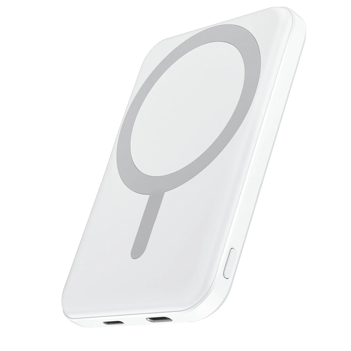 Magsafe Ultra-Thin Battery Pack, 5000Mah Fast Wireless Charger Compact Magnetic Power Bank and USB-C Cable for Iphone 17/16/15/14/13/12 Series Pink Chargeable Protection Smartphone Power Bank Portable Charger Power Bank Magnetic Power Bank