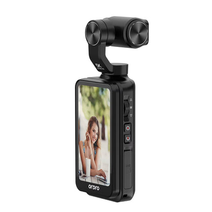 M5 Action Camera 4K Handheld Pocket Digital Camcorder 3-Axis Gimbal Stabilization IR Night Vision Vlog Videos Camara