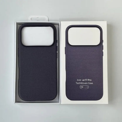 Suitable for Iphone 17 Pro Max Textured Phone Case, Iphone 17 Air Magnetic Case, AI Button Hollow Design 17 Pro