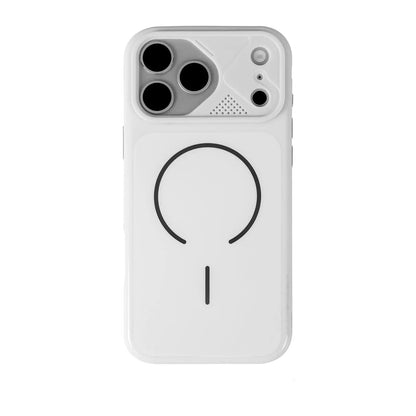 Fashionable Glossy Magsafe Phone Case, Simple and anti Drop Design, Lens Wrapped Protective Phone Case, Suitable for Iphone 17 Promax 16 15 14 13 12 Phone Cases-Zq151