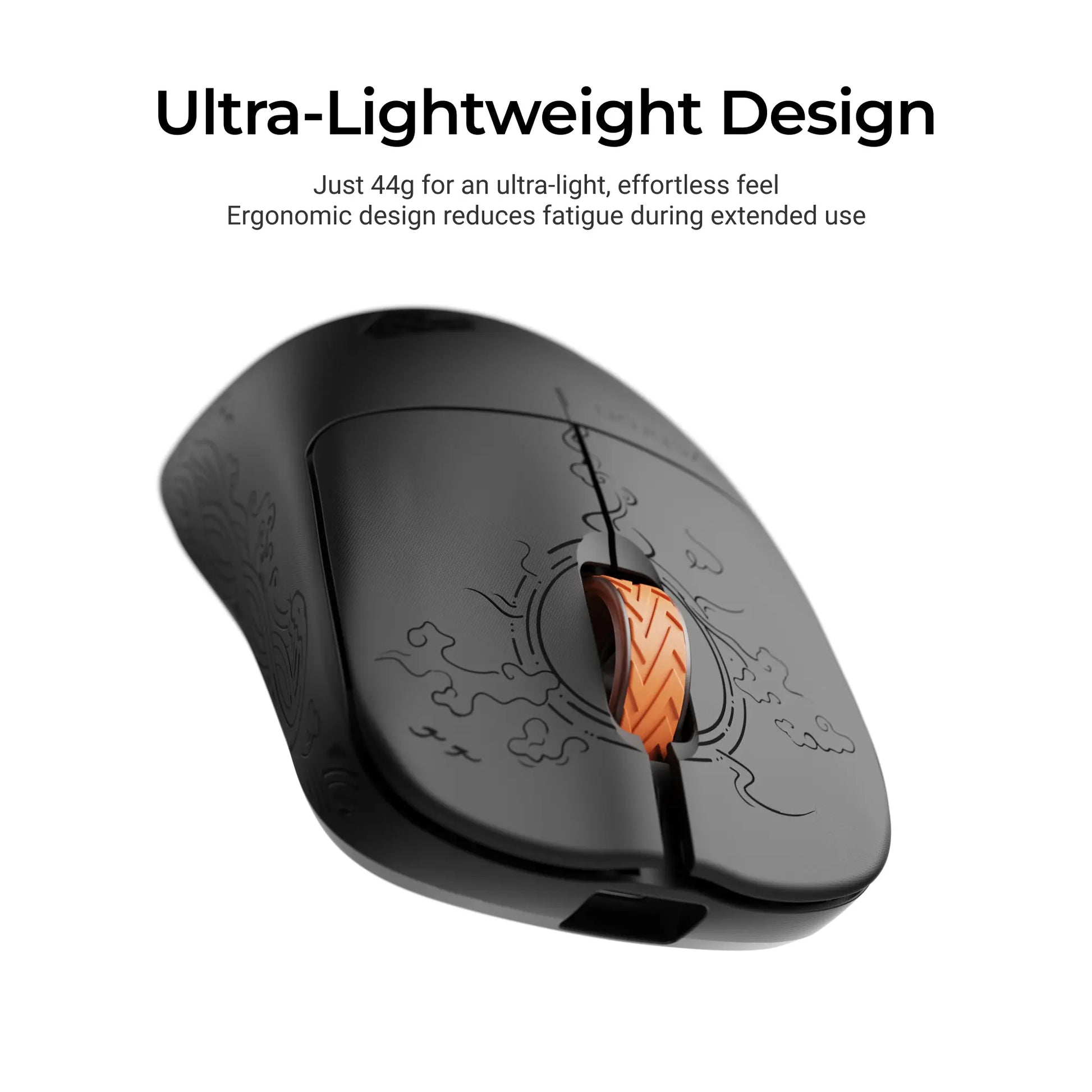 「New」Keychron G3 Wireless 8K Mouse ️ Carbon Fiber & Semi-Transparent Editions | 42G Super Light | Flagship 3395 Sensor | 8000Hz Polling Rate | High Profile Ergonomic Gaming Mouse | Pro-Grade Wireless Desktop Upgrade