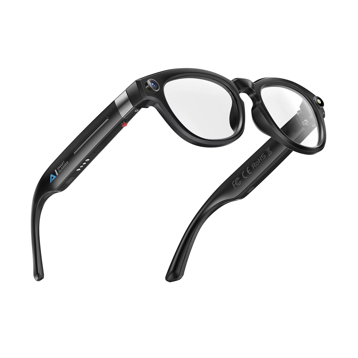 AI Smart Glasses with Bluetooth Calling, AI Voice Translation, Intelligent Photography, Noise Reduction, and Waterproof Features