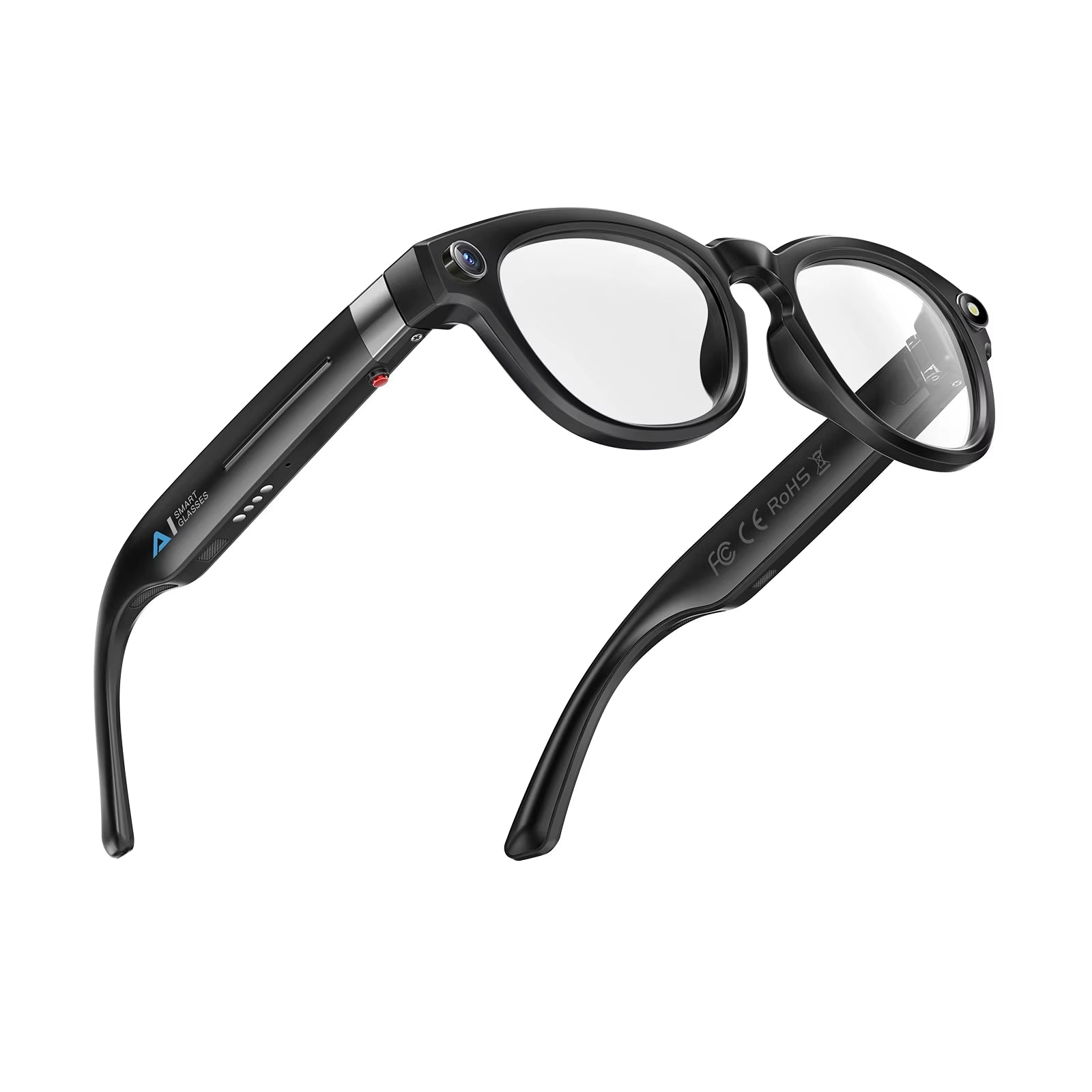 AI Smart Glasses with Bluetooth Calling, AI Voice Translation, Intelligent Photography, Noise Reduction, and Waterproof Features