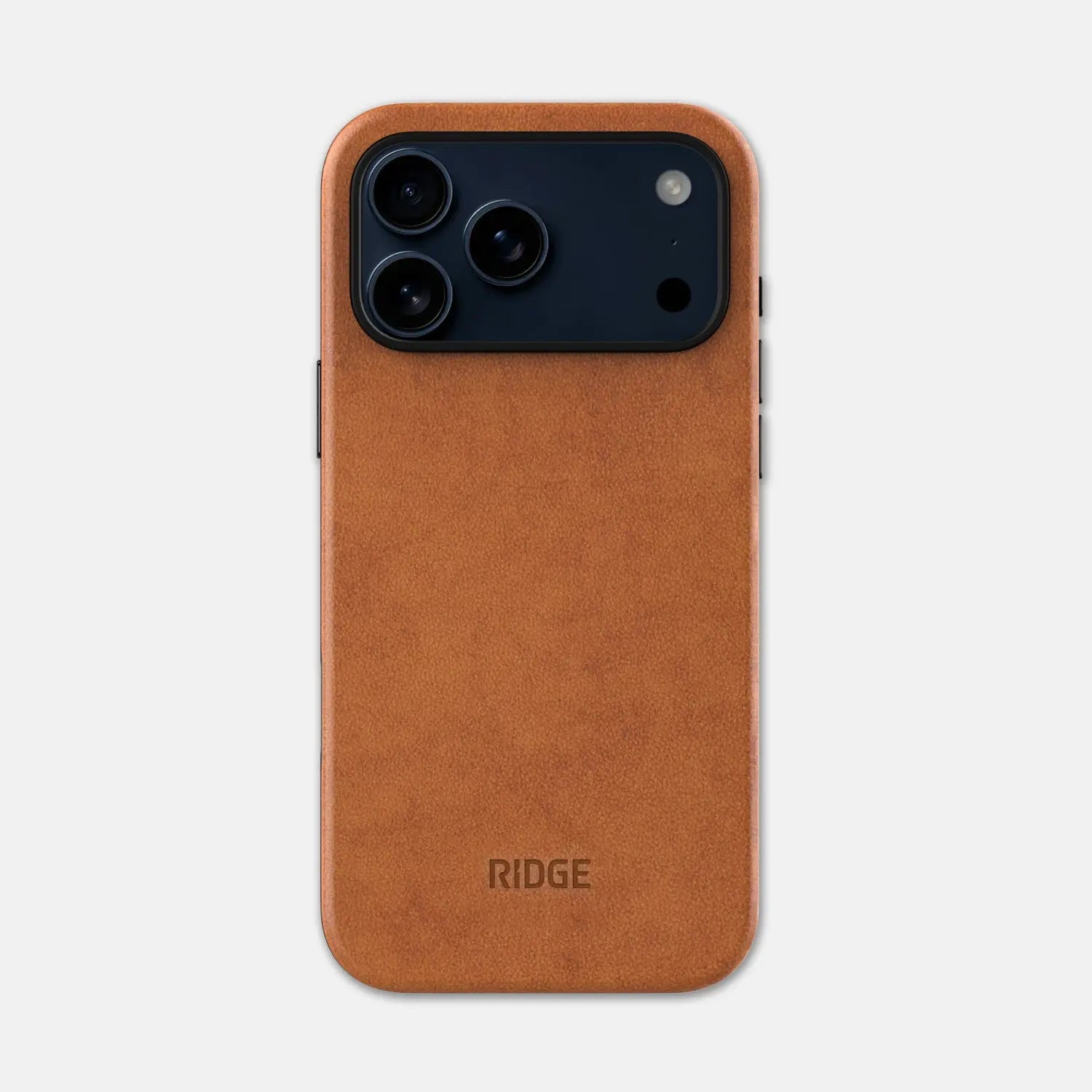 Ridge Iphone Case | 8Ft Drop Protection | Magsafe & Qi Compatible | Dual-Layer TPU | Aluminum Buttons | Leather & Carbon Fiber | Slim Protective Phone Case
