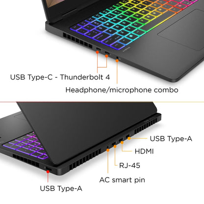 OMEN MAX Gaming Laptop 16-Ah0057Nr 16", Windows 11 Home, Intel® Core™ Ultra 7, 16GB RAM, 1TB SSD, NVIDIA® Geforce RTX™ 5070, 2K, Shadow Black