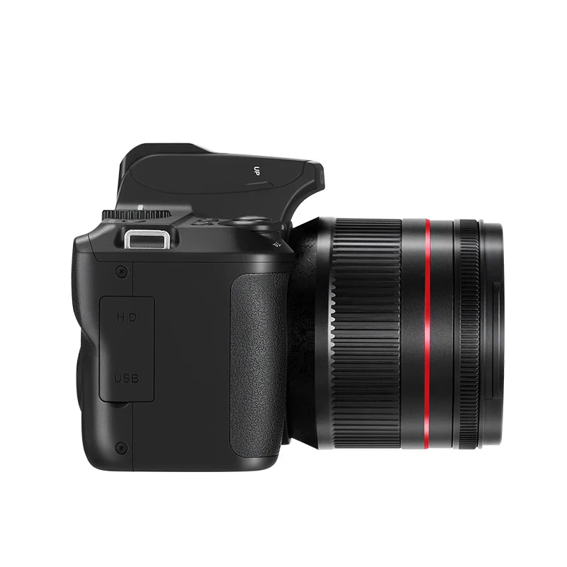 12X Optical Zoom Digital Camera Photo Video Camcorder 4K P Auto/Manual with Focus LED Flash Vlog Camara 2024 New Arrivals