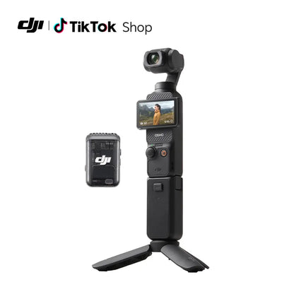DJI Osmo Pocket 3, Vlogging Cameras with 1'' CMOS & 4K/120Fps Vlog Camera, 3-Axis Stabilization, Fast Focusing, Face/Object Tracking, Digital Vlogging Camera for Youtube