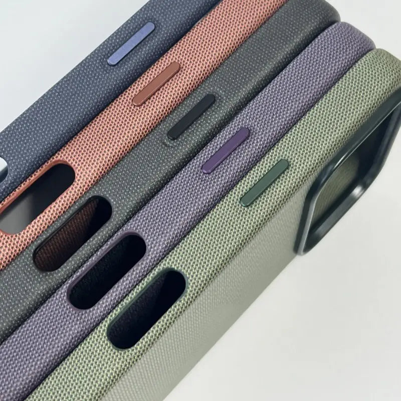 Suitable for Iphone 17 Pro Max Textured Phone Case, Iphone 17 Air Magnetic Case, AI Button Hollow Design 17 Pro
