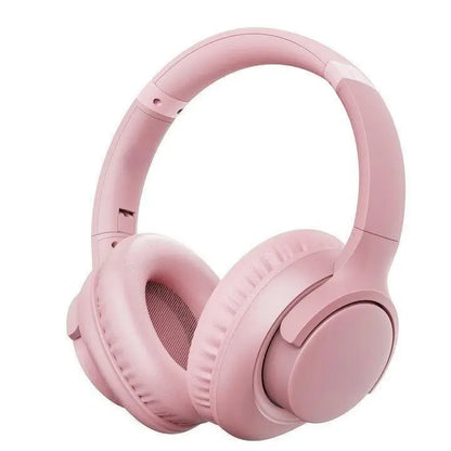 MOKATA Electronic Wireless Bluetooth Headphones, Over-Ear, Deep Bass, Hi-Fi Stereo, 65 Hours Playback Time, Foldable and Lightweight with Microphone, Black, Wireless Audio Headphones