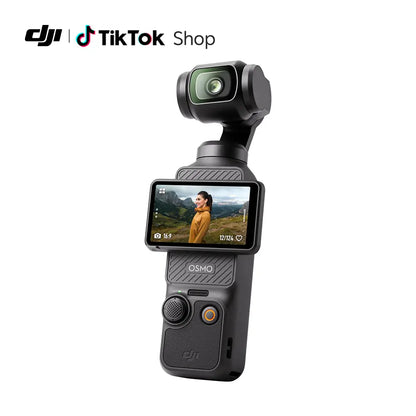 DJI Osmo Pocket 3, Vlogging Cameras with 1'' CMOS & 4K/120Fps Vlog Camera, 3-Axis Stabilization, Fast Focusing, Face/Object Tracking, Digital Vlogging Camera for Youtube