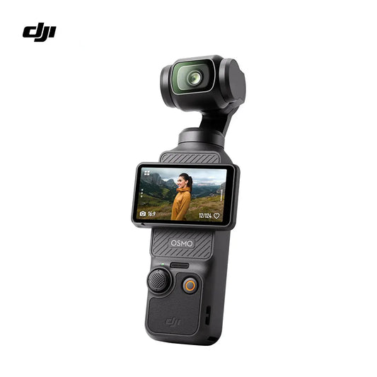 DJI Osmo Pocket 3, Vlogging Cameras with 1'' CMOS & 4K/120Fps Vlog Camera, 3-Axis Stabilization, Fast Focusing, Face/Object Tracking, Digital Vlogging Camera for Youtube