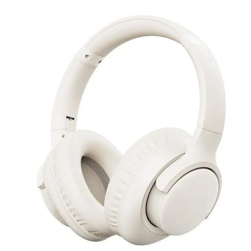 MOKATA Electronic Wireless Bluetooth Headphones, Over-Ear, Deep Bass, Hi-Fi Stereo, 65 Hours Playback Time, Foldable and Lightweight with Microphone, Black, Wireless Audio Headphones