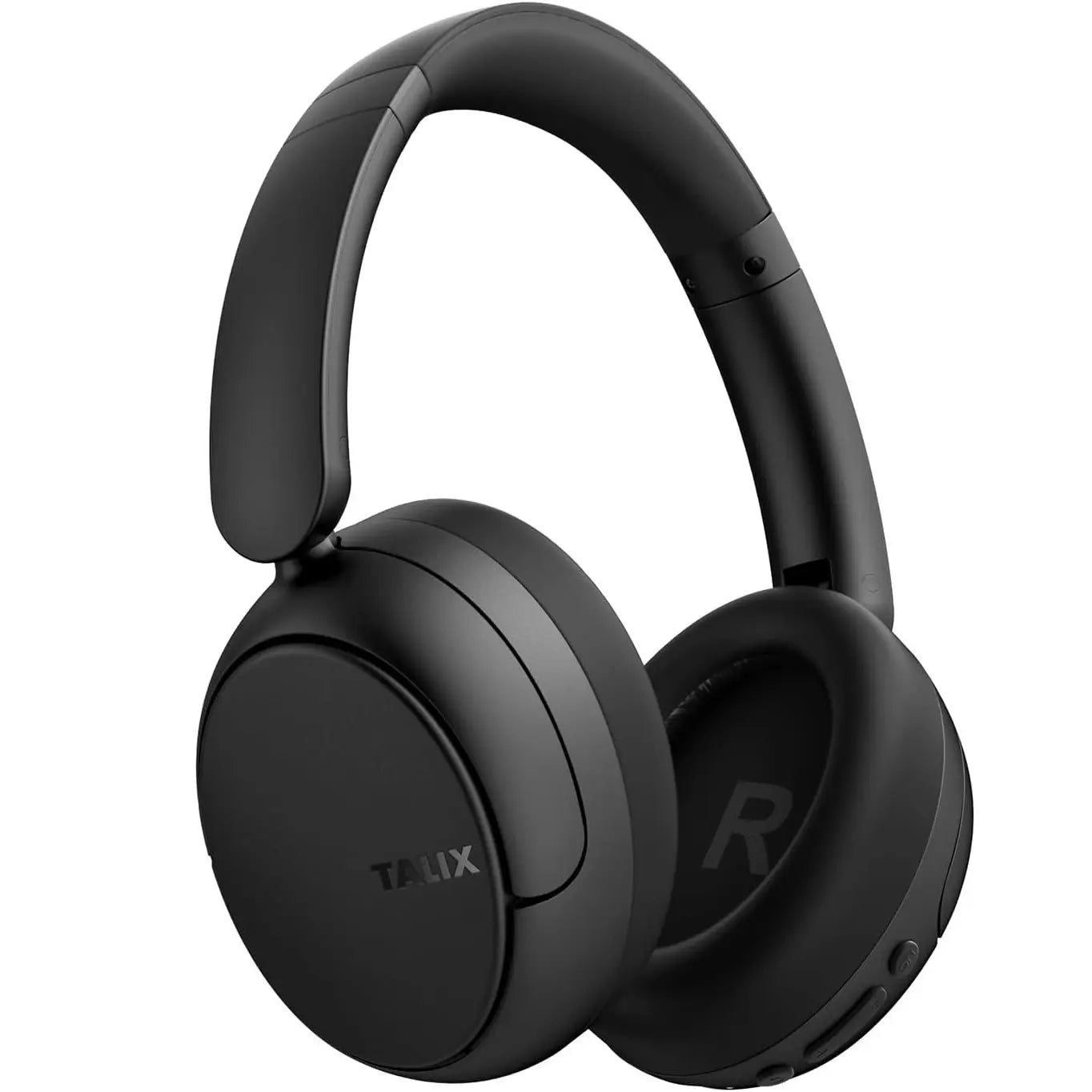 TALIX H30 Hybrid Active Noise Cancelling Headphones, Wireless Over-Ear Bluetooth Headphones, 110H Playtime, Hi-Res Audio, Bass Boost, Clear Calls, Comfortable Fit, Bluetooth 6.0 Headset