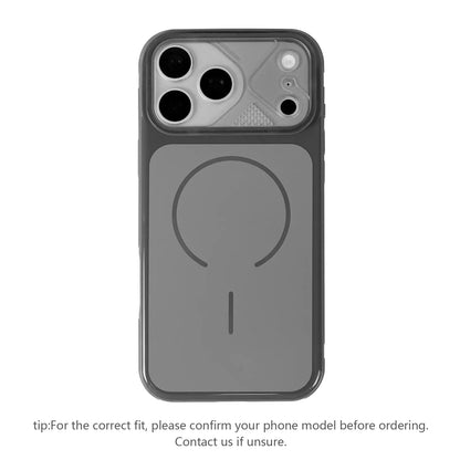 Fashionable Glossy Magsafe Phone Case, Simple and anti Drop Design, Lens Wrapped Protective Phone Case, Suitable for Iphone 17 Promax 16 15 14 13 12 Phone Cases-Zq151