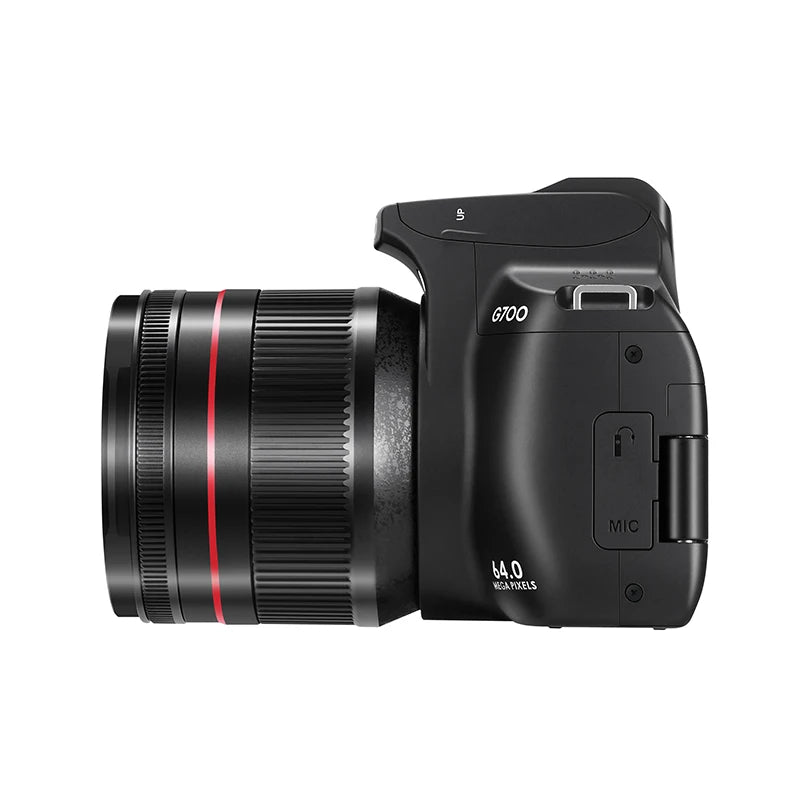 12X Optical Zoom Digital Camera Photo Video Camcorder 4K P Auto/Manual with Focus LED Flash Vlog Camara 2024 New Arrivals