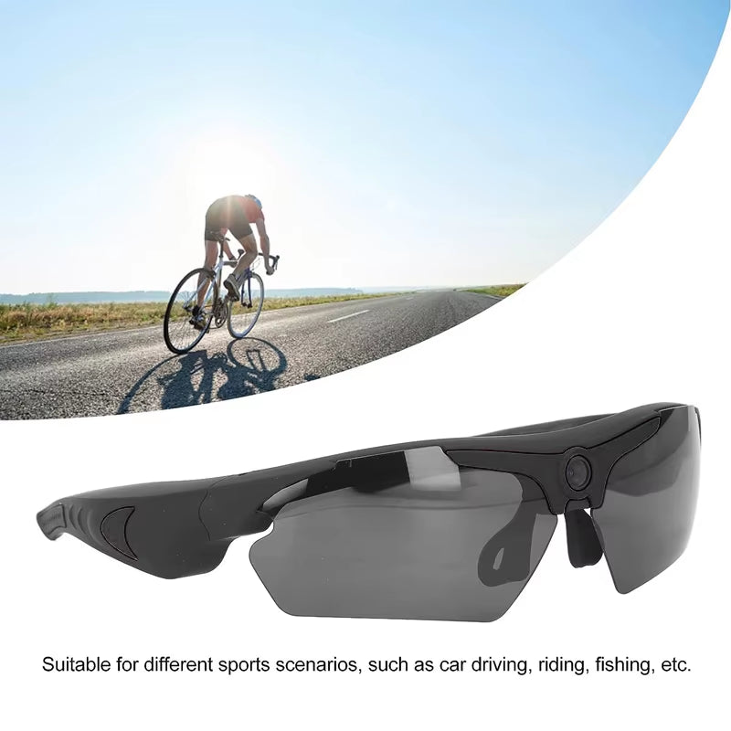 2026 Glasses with 1080P High-Definition Mini Camera Smart Glasses Cycling Recorder Outdoor Sports Recording Goggles