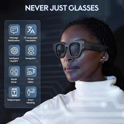 2025 INMO Air 2 AR Glasses Smart Chat GPT AR Glasses with 1080P Micro OLED Virtual Cinema, Augmented Reality Glasses with Camera