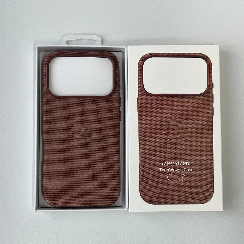 Suitable for Iphone 17 Pro Max Textured Phone Case, Iphone 17 Air Magnetic Case, AI Button Hollow Design 17 Pro