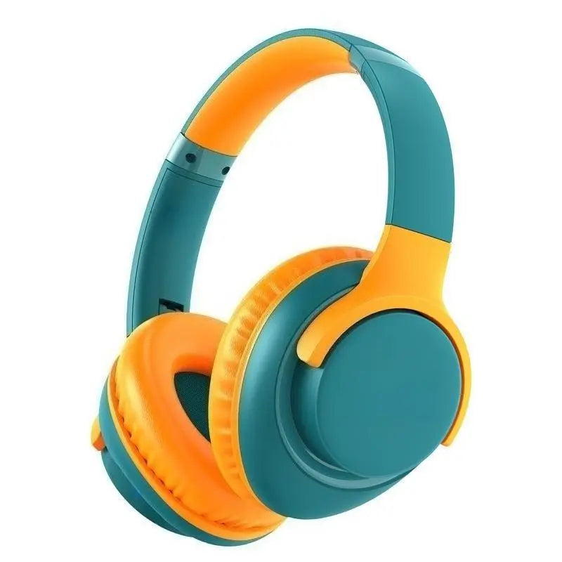 MOKATA Electronic Wireless Bluetooth Headphones, Over-Ear, Deep Bass, Hi-Fi Stereo, 65 Hours Playback Time, Foldable and Lightweight with Microphone, Black, Wireless Audio Headphones